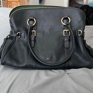 Dooney and Bourke domed buckle satchel
